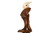Anthropomorphic "Gentleman Bird" Walking Stick