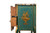 Green Chinoiserie Marble Top Commode | France, 19th century