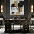 Ebonized Campaign Pedestal Desk | England