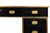 Ebonized Campaign Pedestal Desk | England