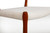 Set of 6 Model 83 Teak Dining Chairs | Niels Moller