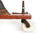 Whimsical Folk Art Carved Holstein Pull Toy
