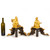 "Vulcan and Venus" | A Pair of Fireplace Chenets