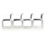 Set of Four Nicos Zographos "CH66" Dining Chairs