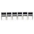 Set of Six  Nicos Zographos "CH66" Dining Chairs