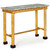 Bamboo-Form Giltwood Console Table | Early 20th Century