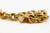 14K Gold Double-Link Bracelet w/ Heart Clasp | 7 1/2" long, 74.7 grams