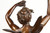 Eugene Delaplanche (French, 1836-1891) Antique Bronze Sculpture, F. Barbedienne