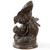 Jules Moigniez (French, 1835-94) Bronze Sculpture of Fighting Sparrows