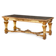 Large Louis XIV Style Polychromed Center Table | Circa 1900