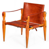 Scandinavian "Safari" Arm Chair | Circa 1970s