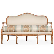 Louis XVI Scrubbed Settee | France, circa 1780