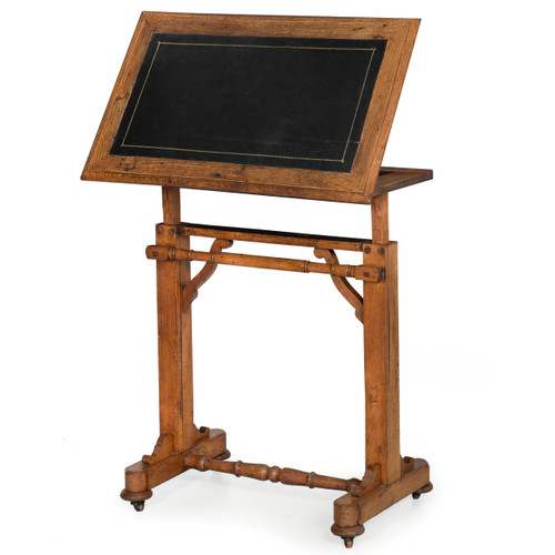 Adjustable Oak Architect's Stand | English, ca. 1870