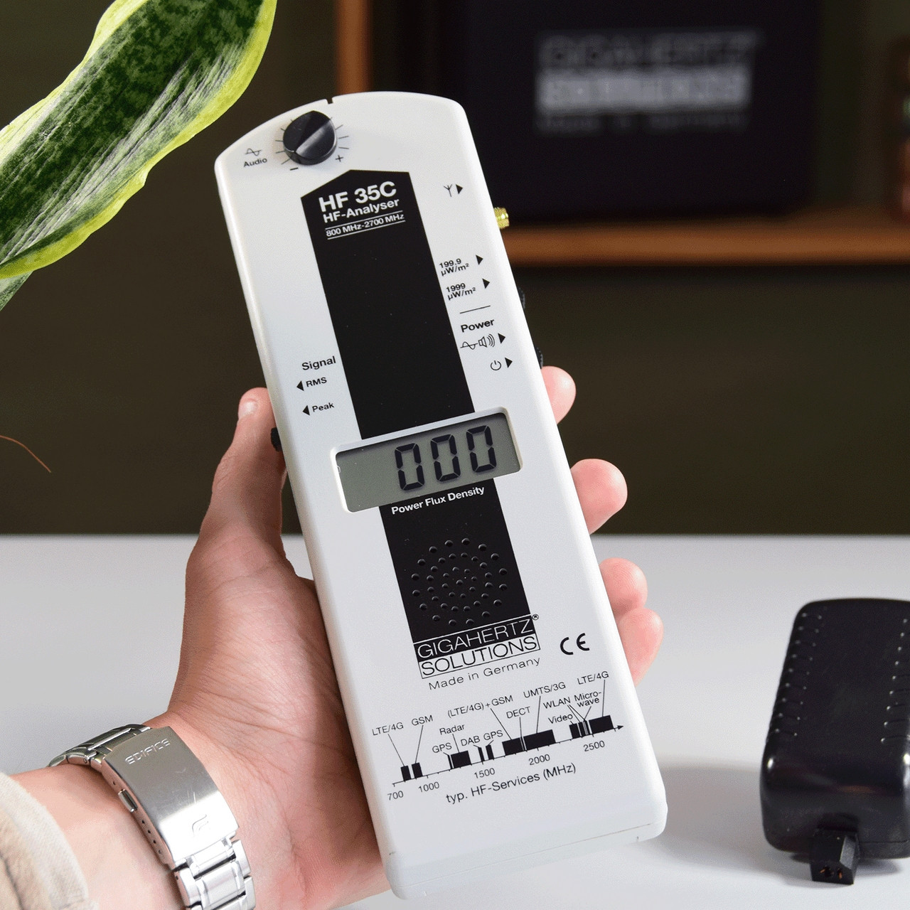 Analizzatore RF HF35C 800MHz-2.5GHz - Misuratore Campi Elettromagnetici Casa - Foto 9