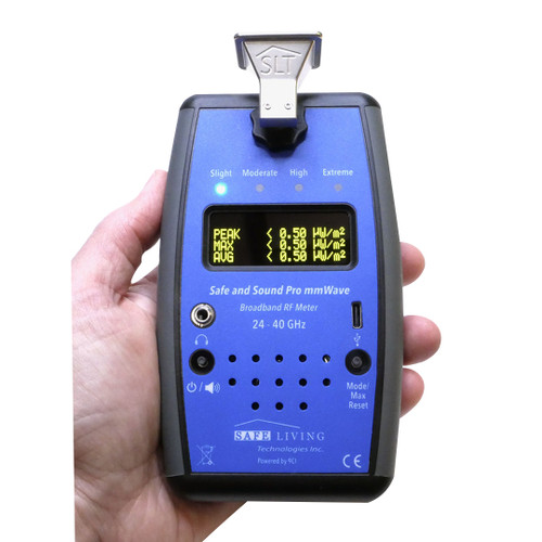 Safe Living Technologies RM46 Pro EMF RF Meter Kit 