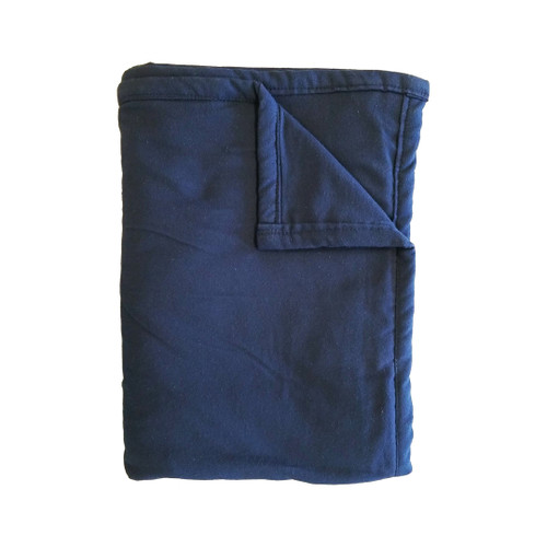 Swiss Shield EMF Throw Blanket Navy 