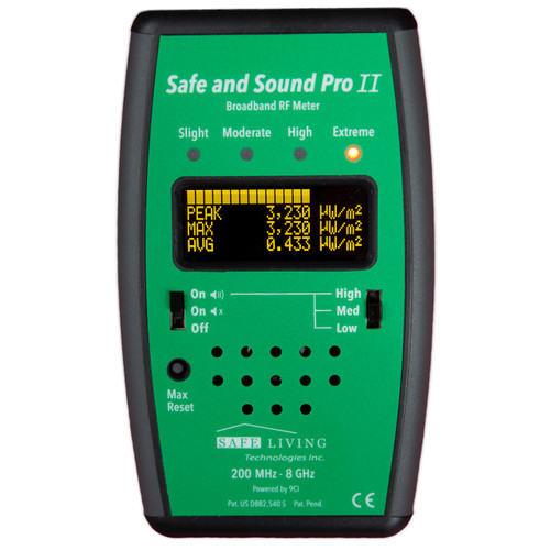 Safe and Sound U1: Safe and Sound Pro II RF Meter - OPEN BOX Safe and Sound U1: Safe and Sound Pro II RF Meter - OPEN BOX