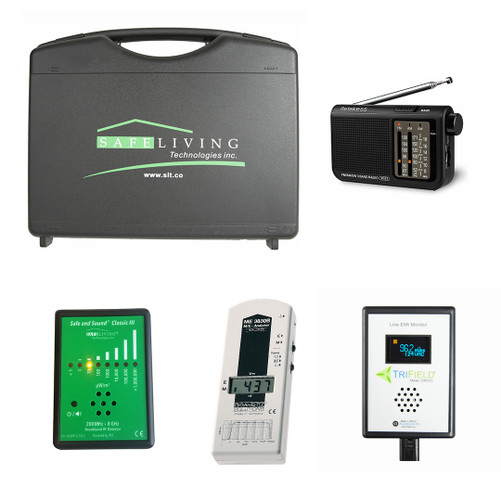 Safe Living Technologies RM10 Intermediate EMF Meter Package 