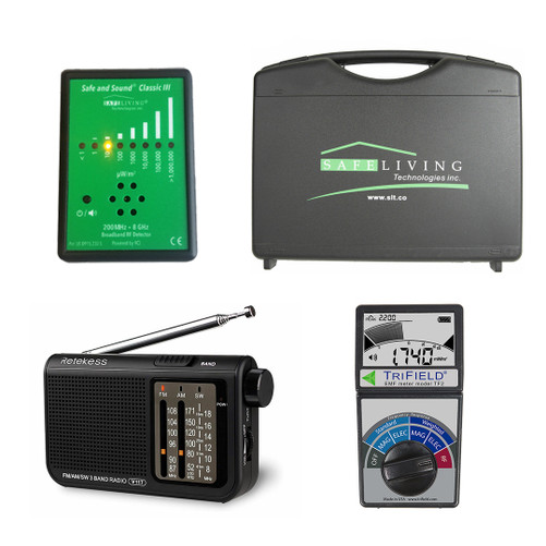 Safe Living Technologies RM6 Basic Home Search EMF Testing Kit Safe Living Technologies RM6 Basic Home Search EMF Testing Kit