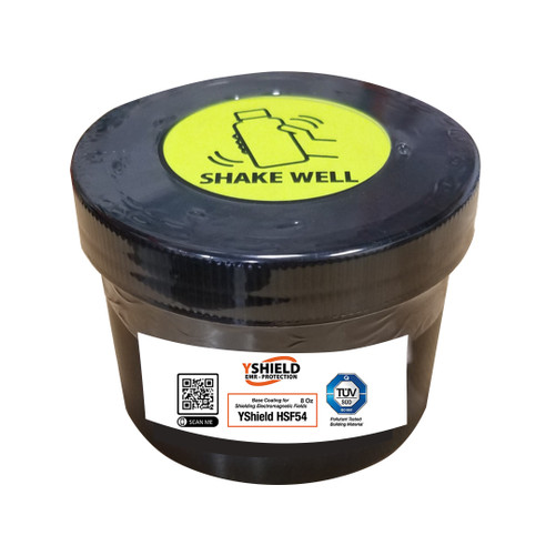 Yshield EMF Paint Yshield HSF54 EMF Shielding Paint - 8 Oz Sample Yshield EMF Paint Yshield HSF54 EMF Shielding Paint - 8 Oz Sample