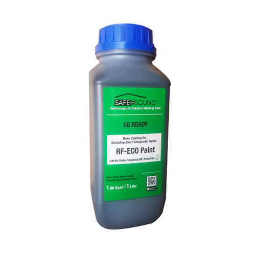 Safe and Sound RF-ECO 5G Shielding Paint - 1L Safe and Sound RF-ECO 5G Shielding Paint - 1L