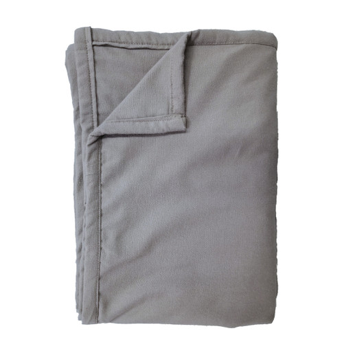 Swiss Shield EMF Throw Blanket Grey 