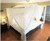 Swiss Shield Naturell Bed Canopy and Floor Sheet Combo - King Size - Used 