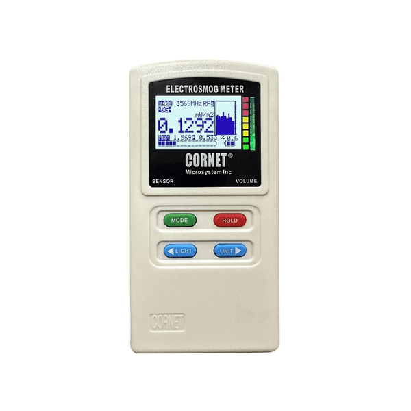 Cornet EMF Meter NEW Cornet ED98QPro5G Quad Mode Meter - Includes Hard Shell Case 
