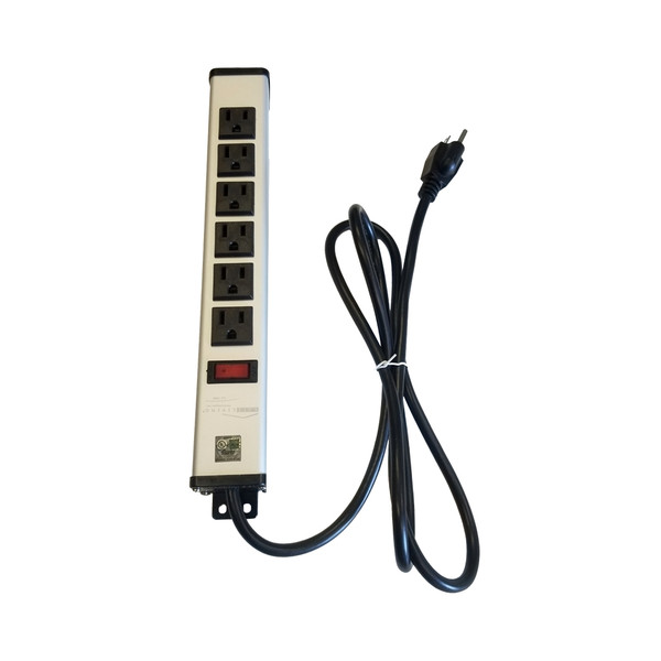 Safe and Sound EMF Shielded Grounded Power Strip with 5ft Cord