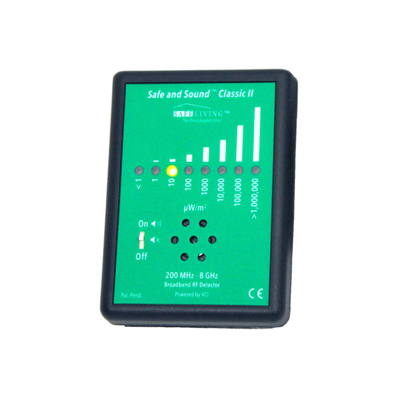 RF EMF Meter HF-B8G High Frequency 10Mhz-8Ghz. Measures Wide-Range Radiation Levels from Cell Towers-Smart Meters-Wi-Fi-Cordless ＆ Cell Phones-3G-4G - 2