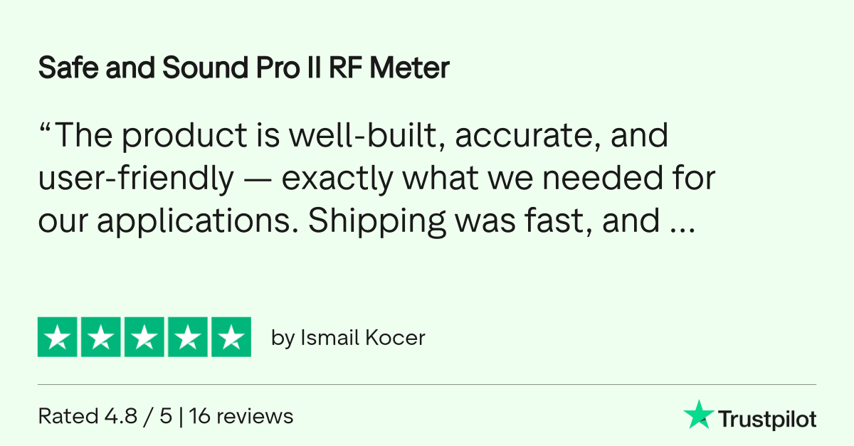 safe and sound pro ii rf meter reviews