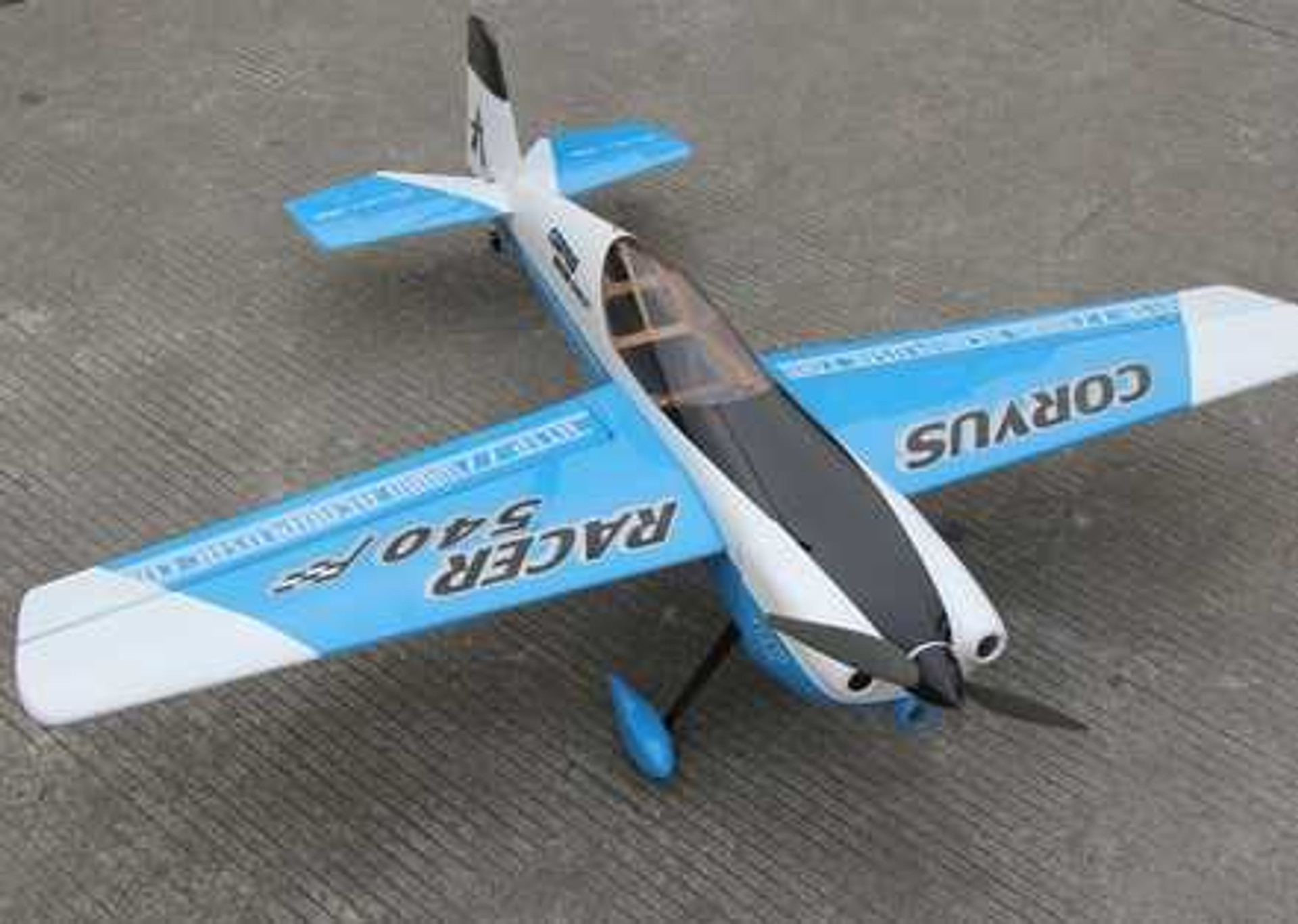 Corvus Racer 540 59" COWL- Blue Scheme - Pro RC Canada