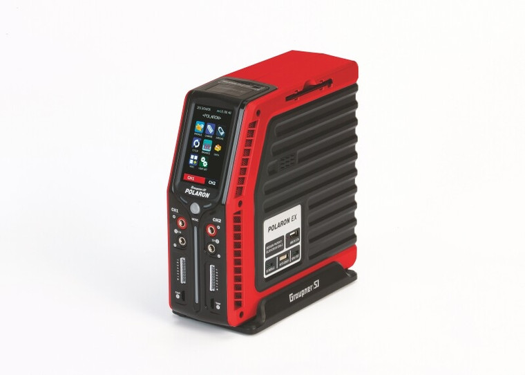 Graupner Polaron AC/DC 240W Charger- Red