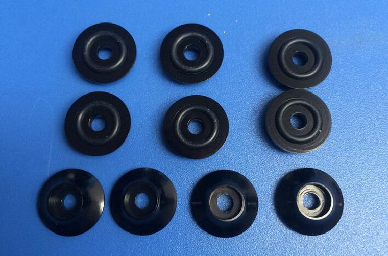 Anodized Aluminium Washers with O-rings, 3MM (BLK, RD, BLU)