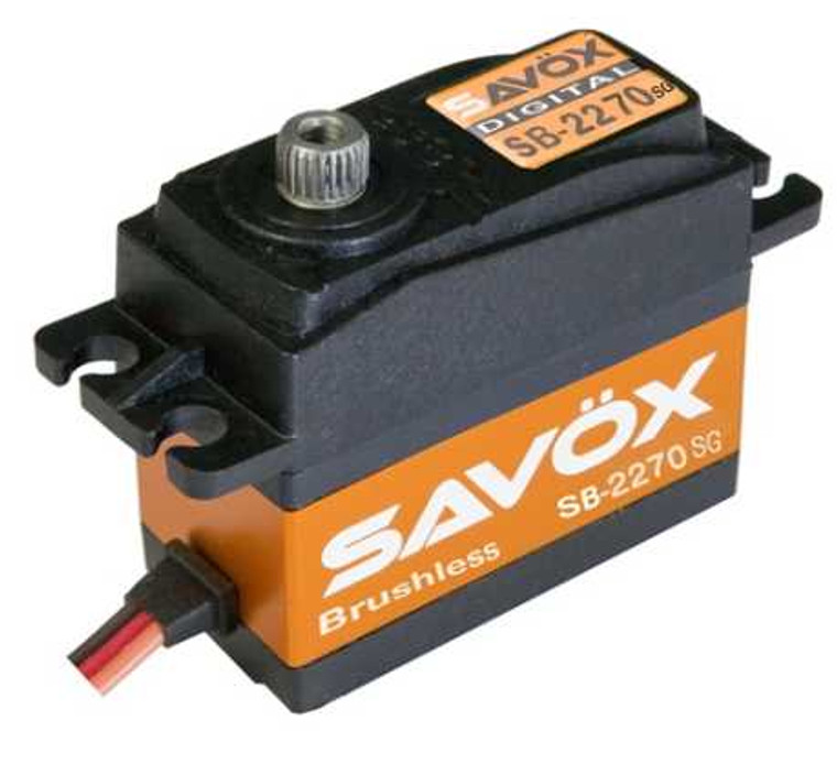 Savox SB-2272MG High Torque Brushless Steel Gear Digital Servo- 0.12 / 444.0