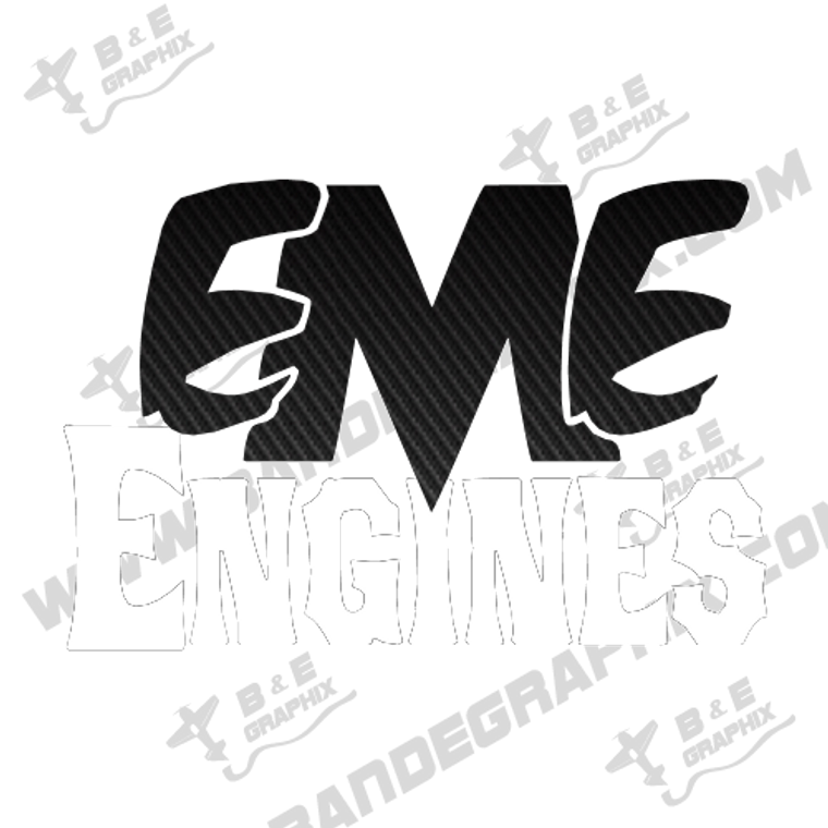 EME Engines- 8" x 5.4"