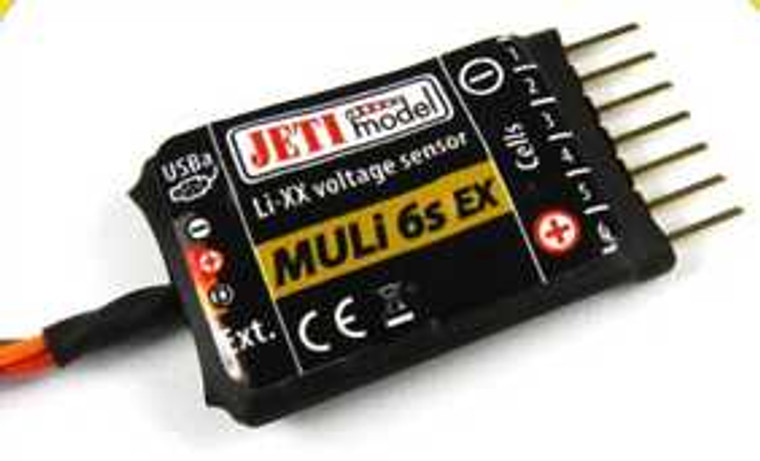 Jeti Telemetry Sensor Li-Poly Battery MULi 6s EX