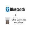 Bluetooth logo and USB wireless receiver