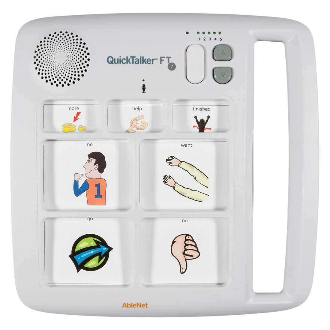 talkthetalk QuickTalker FeatherTouch 7 | AbleNet, Inc