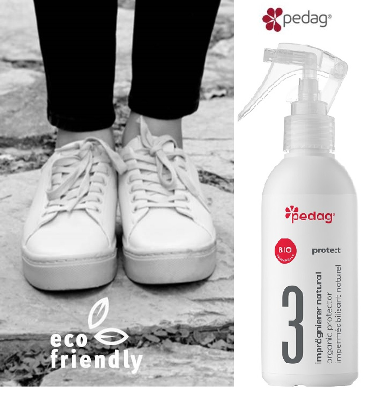 Pedag Waterproofer, German Made, Heavy Duty Waterproof and Stain  Repellent, Canvas & Fabric Spray Protector, Waterproofing Spray and Guard  for Boots, Shoes, Tents, Hats, Jackets, 5.7 OZ
