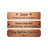 Copper, Brushed Finish Engraved Plate 3-1/2" W x 3/4" H-Quick Order