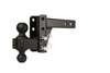 2.0 inch  Medium Duty Bulletproof Hitch with 2 inch Drop/Rise