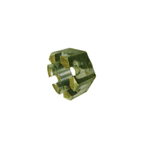 Heavy Duty Spindle Nut 1-1/2 -12 Slotted Castle Nut