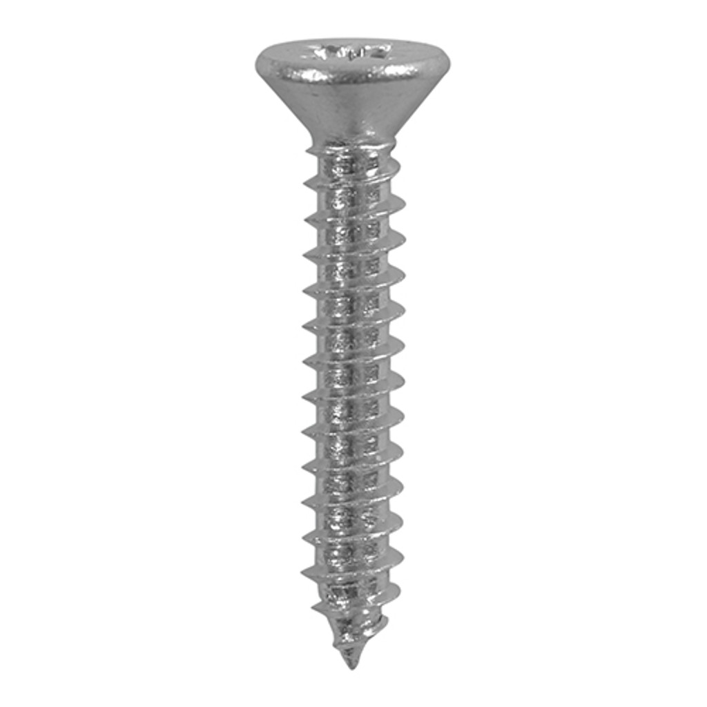 4.2 x 25mm S/Tapping Screw CSK - S/Steel (QTY 200 PCS), MPN 4225CCASS