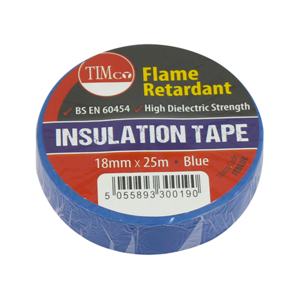 PVC Insulation Tape - Blue 25m x 18mm