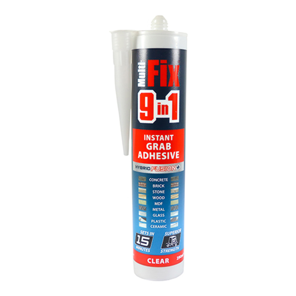 9in1 Grab Adhesive Clear 290ml