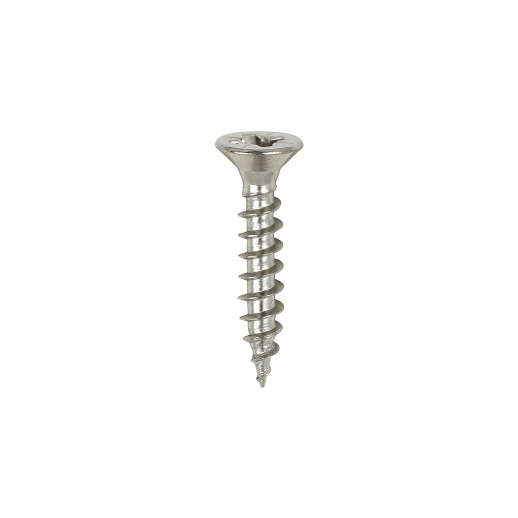 3.5 x 20mm Classic Screw PZ2 CSK - A4 S/S (QTY 200 PCS), MPN 35020CLA4