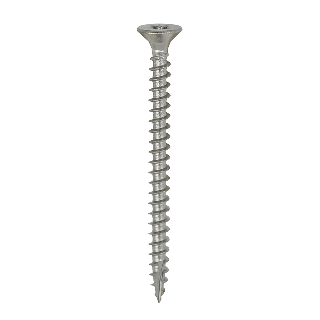 4.0 x 50mm Classic Screw PZ2 CSK - A4 S/S (QTY 200 PCS), MPN 40050CLA4