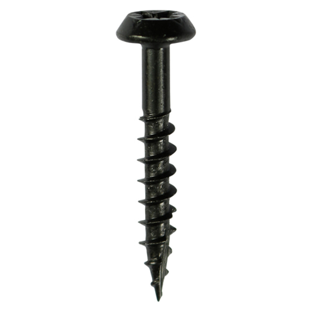 4.0 x 40mm Classic Rainwater Screw - Black (QTY 300 PCS), MPN 40040CLARB