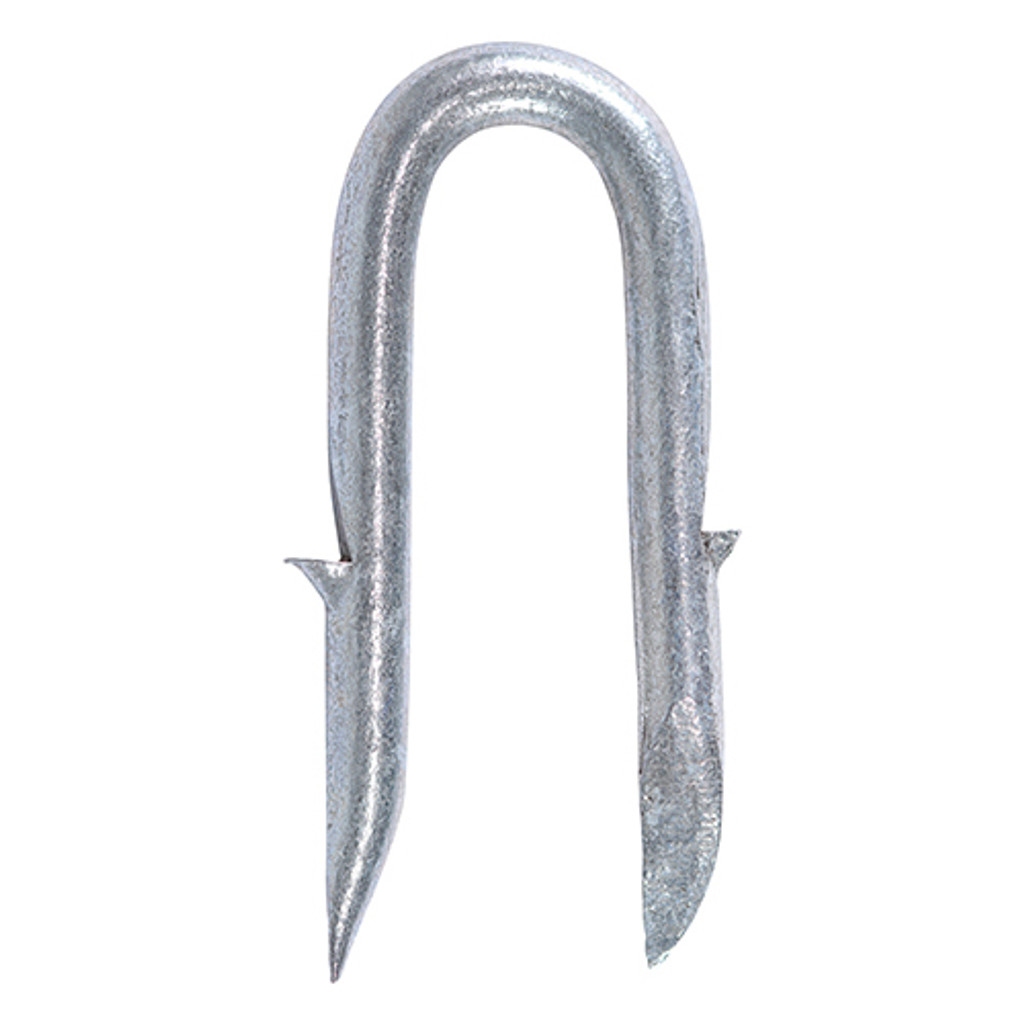 40 x 4.00mm Barbed Staples - Galvanised (QTY 1.00 KG), MPN BS40B